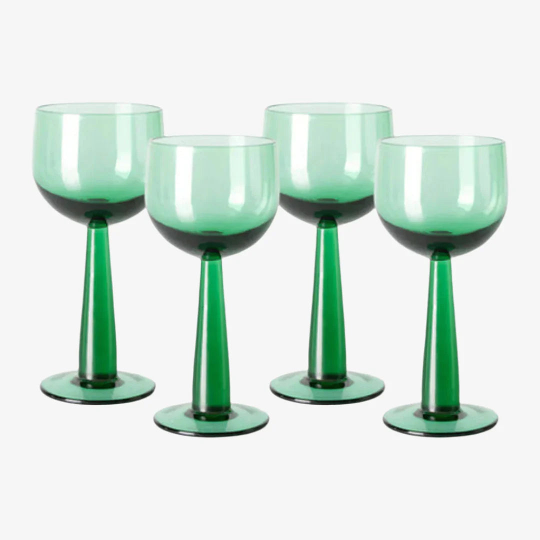 Green Wine - Set of 4