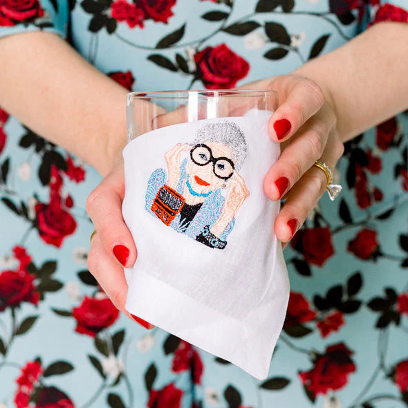 Iris Apfel Cocktail Napkins